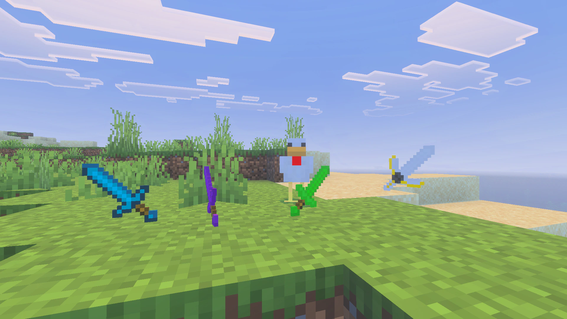 Extra Swords Addon (26.x, 1.21) – MCPE/Bedrock Mod — screenshot 7