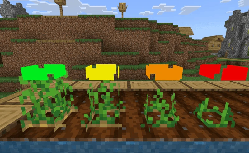 WesMeer's Crops Plus Texture Pack (1.21, 1.20) – MCPE/Bedrock — screenshot 1