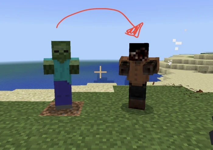 Mustard Virus Addon (26.x, 1.21) – MCPE/Bedrock Zombie Crisis Mod — screenshot 1