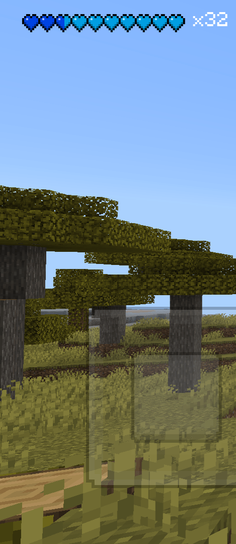 Compact Health Bar Addon (26.x, 1.21) – MCPE/Bedrock Mod — screenshot 2