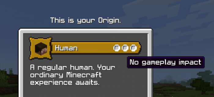 Origins PE Addon (26.x, 1.21) – Origins & Classes Mod for Bedrock Edition — screenshot 2