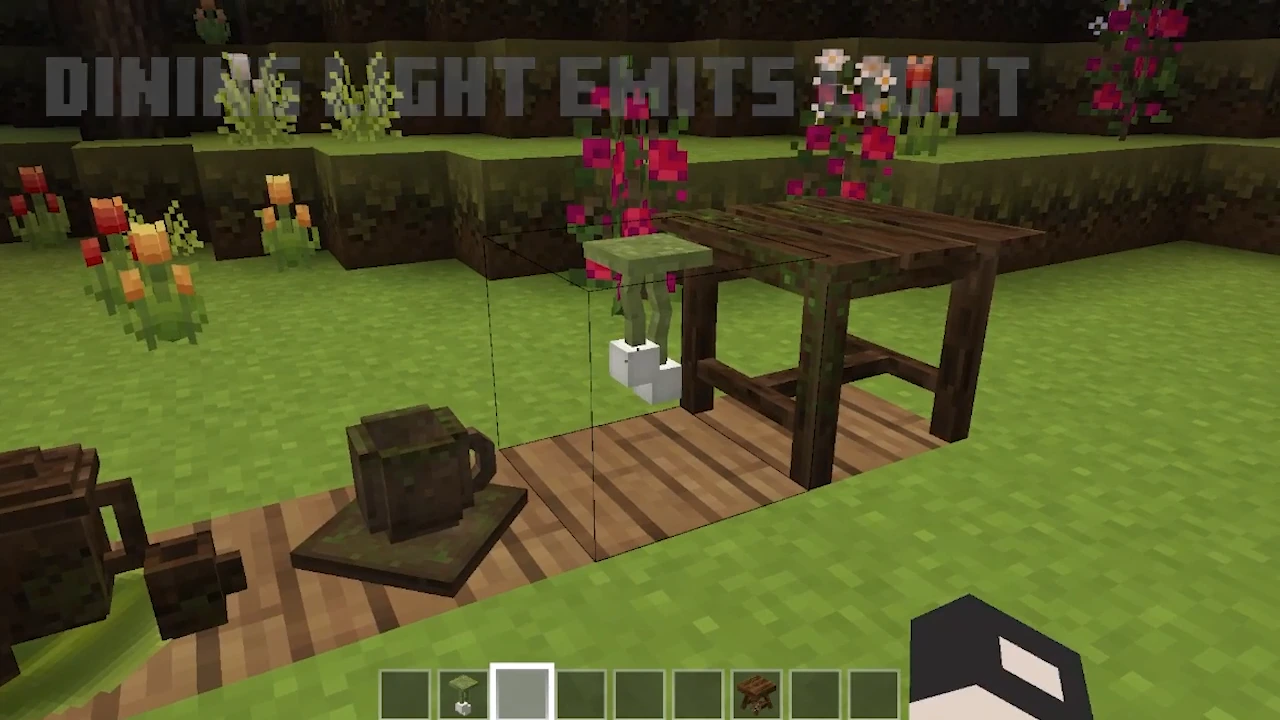 The Faye Fairy Dining Set Addon (26.x, 1.21) – MCPE/Bedrock Mod — screenshot 1