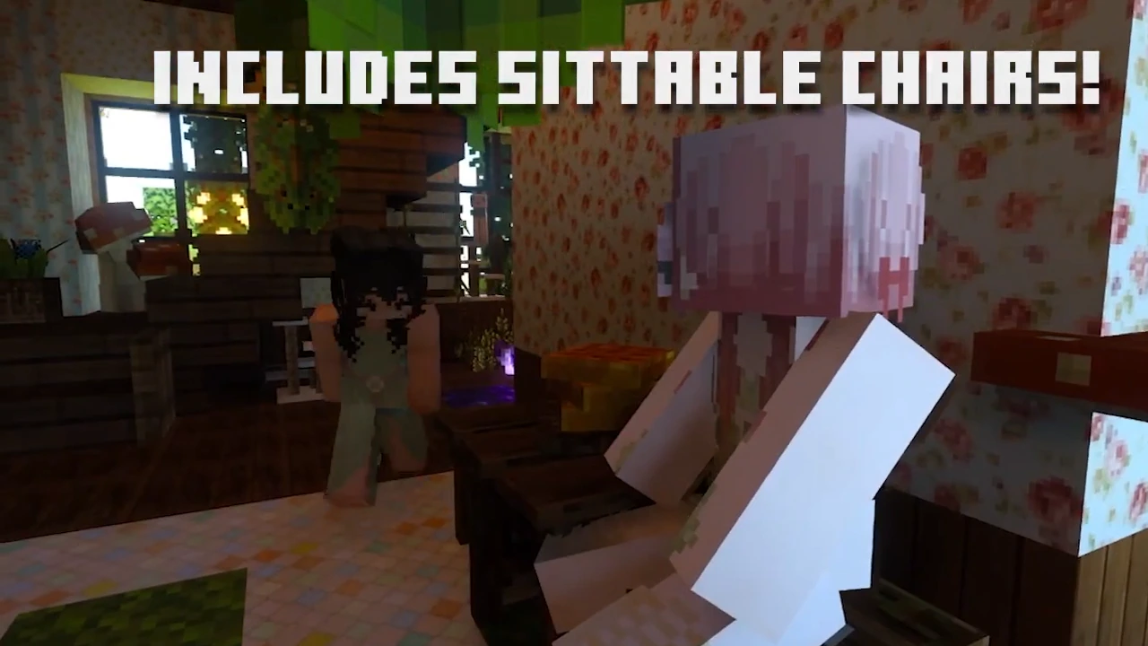 The Faye Fairy Dining Set Addon (26.x, 1.21) – MCPE/Bedrock Mod — screenshot 2