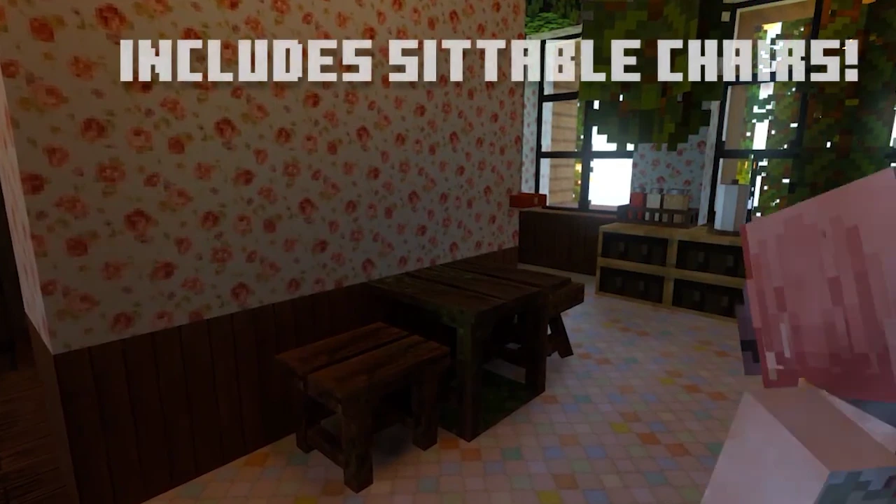 The Faye Fairy Dining Set Addon (26.x, 1.21) – MCPE/Bedrock Mod — screenshot 3