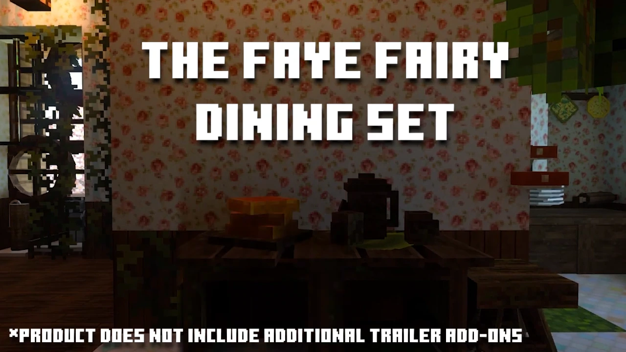 The Faye Fairy Dining Set Addon (26.x, 1.21) – MCPE/Bedrock Mod — screenshot 5