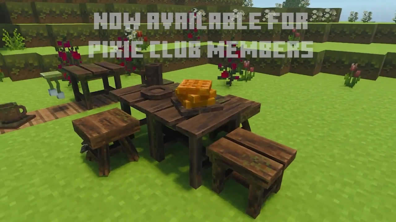 The Faye Fairy Dining Set Addon (26.x, 1.21) – MCPE/Bedrock Mod — screenshot 8