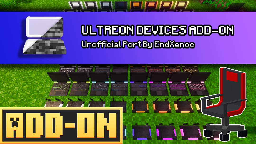 Ultreon Devices Addon (26.x, 1.21) – MCPE/Bedrock Mod