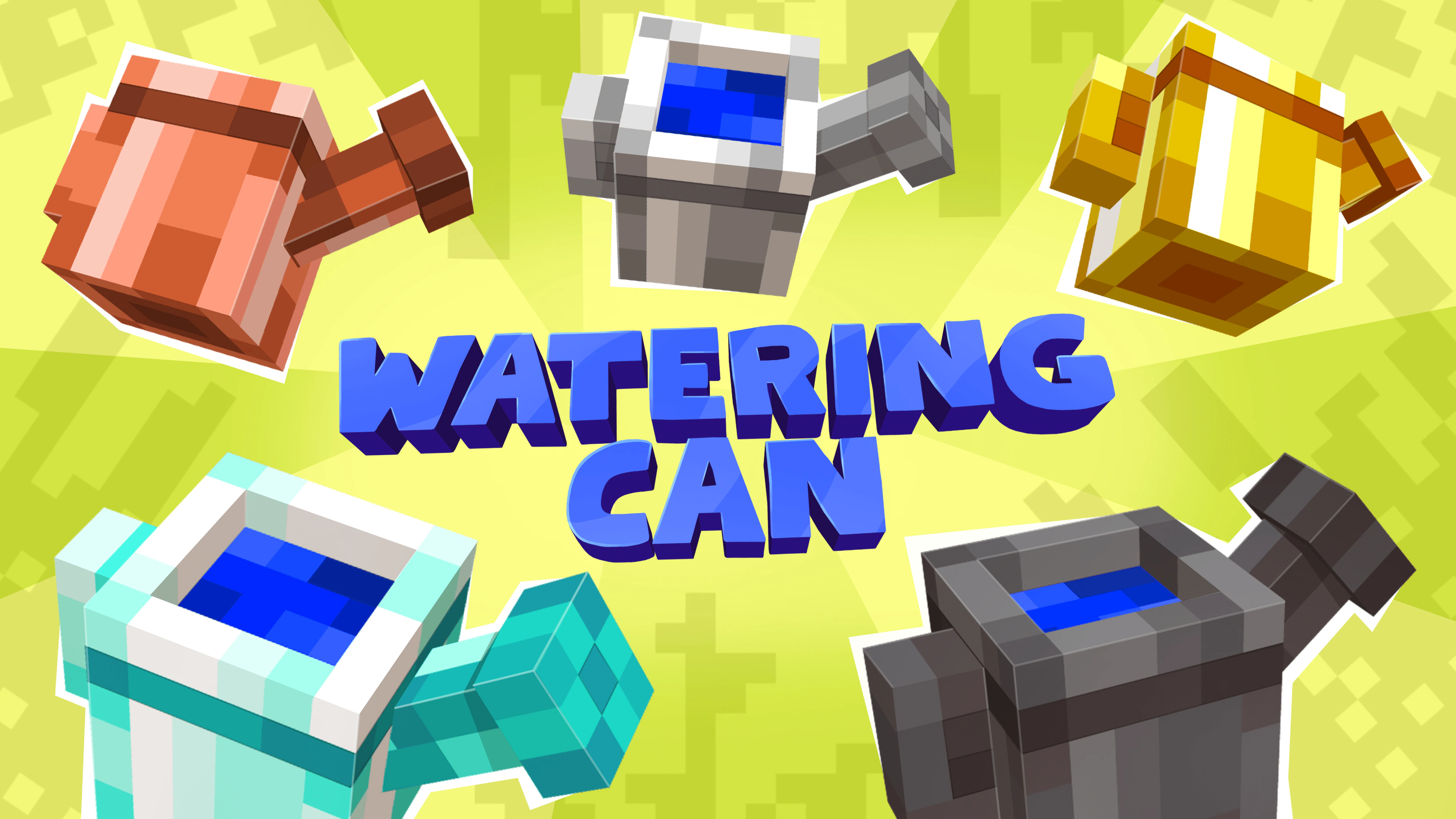 Wan's Watering Can Addon (26.x, 1.21) – MCPE/Bedrock Mod