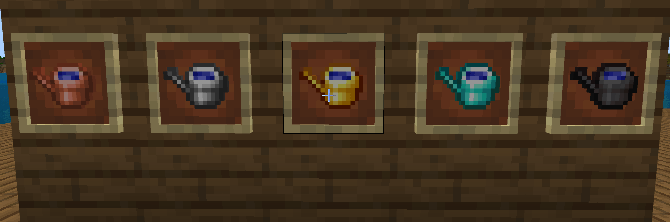 Wan's Watering Can Addon (26.x, 1.21) – MCPE/Bedrock Mod — screenshot 2