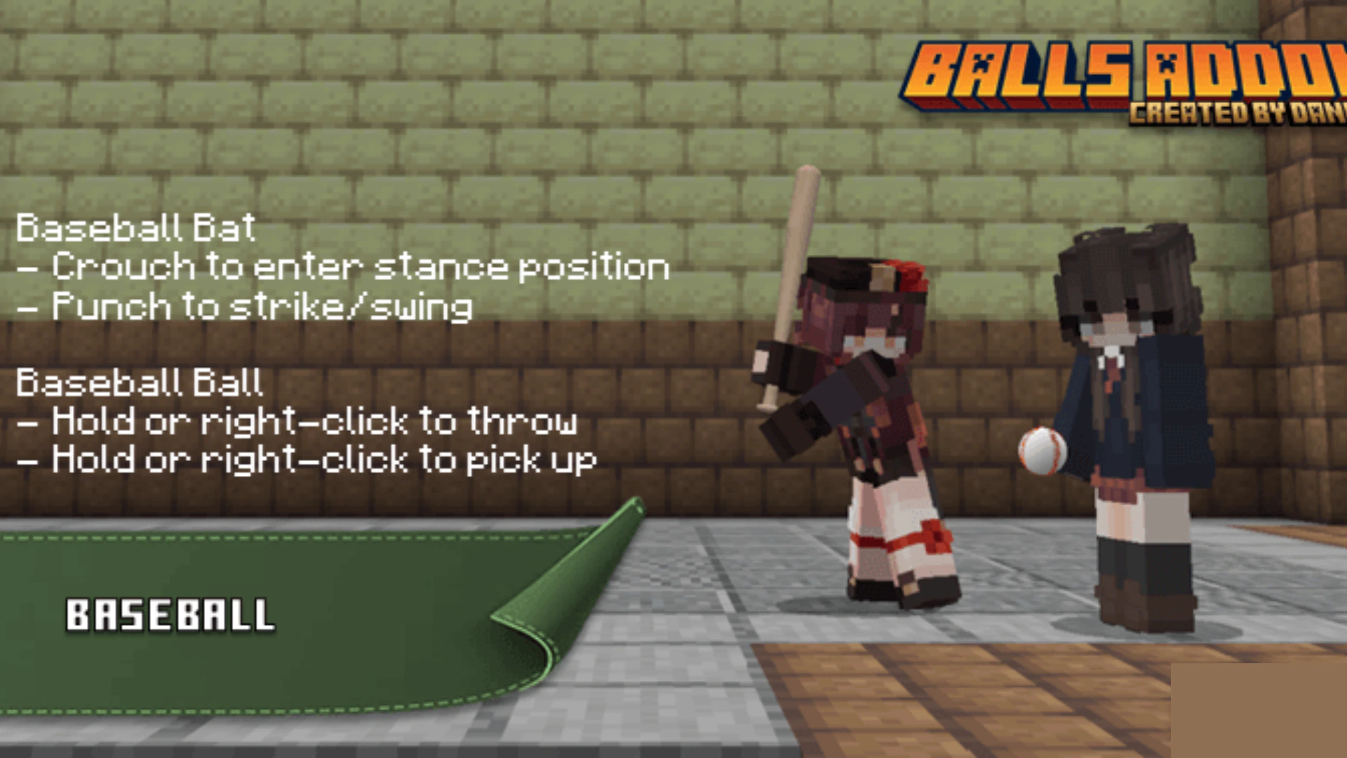 Balls Addon (26.x, 1.21) – MCPE/Bedrock Mod — screenshot 1