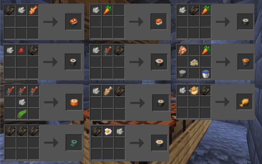 SushiCraft Addon (26.x, 1.21) – MCPE/Bedrock Mod — screenshot 4