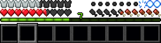 Recolored Survival Bars Texture Pack (1.21, 1.20) – MCPE/Bedrock — screenshot 4