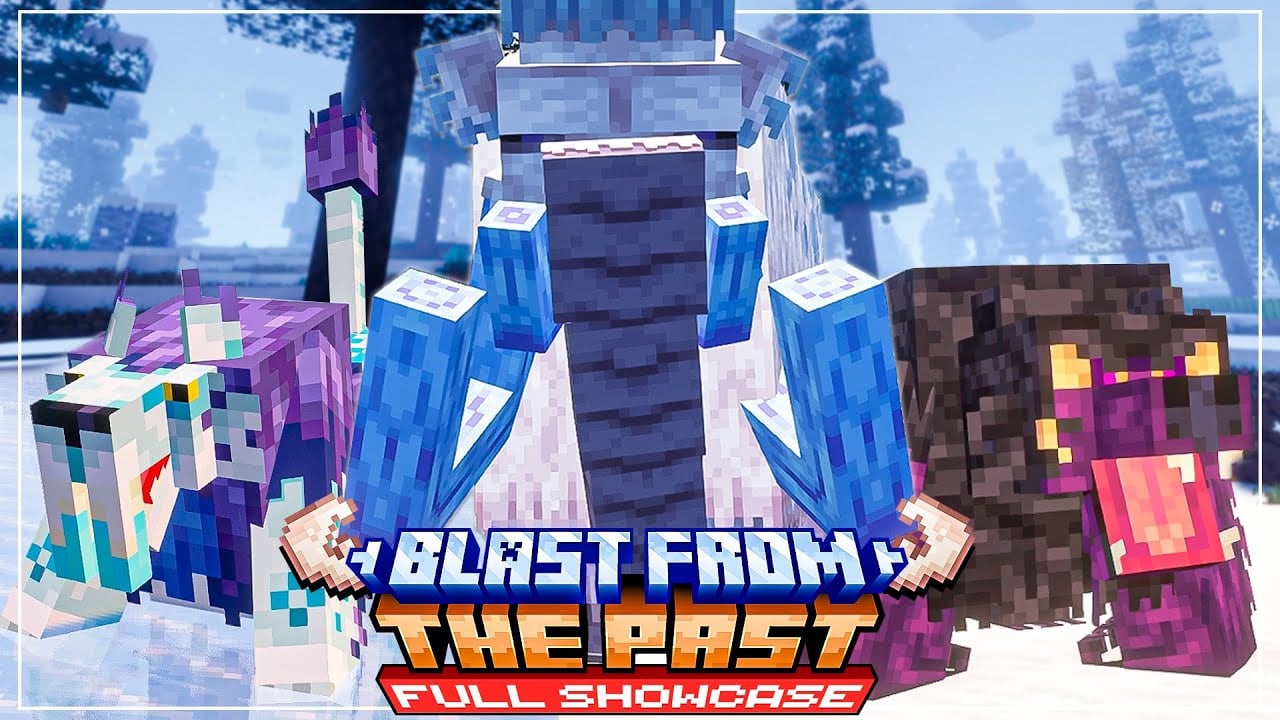 Blast From The Past Addon (1.21, 1.20) – MCPE/Bedrock Mod