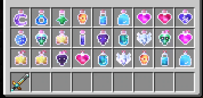 Tools and Potions Reimagined Texture Pack (1.21, 1.20) – MCPE/Bedrock — screenshot 3