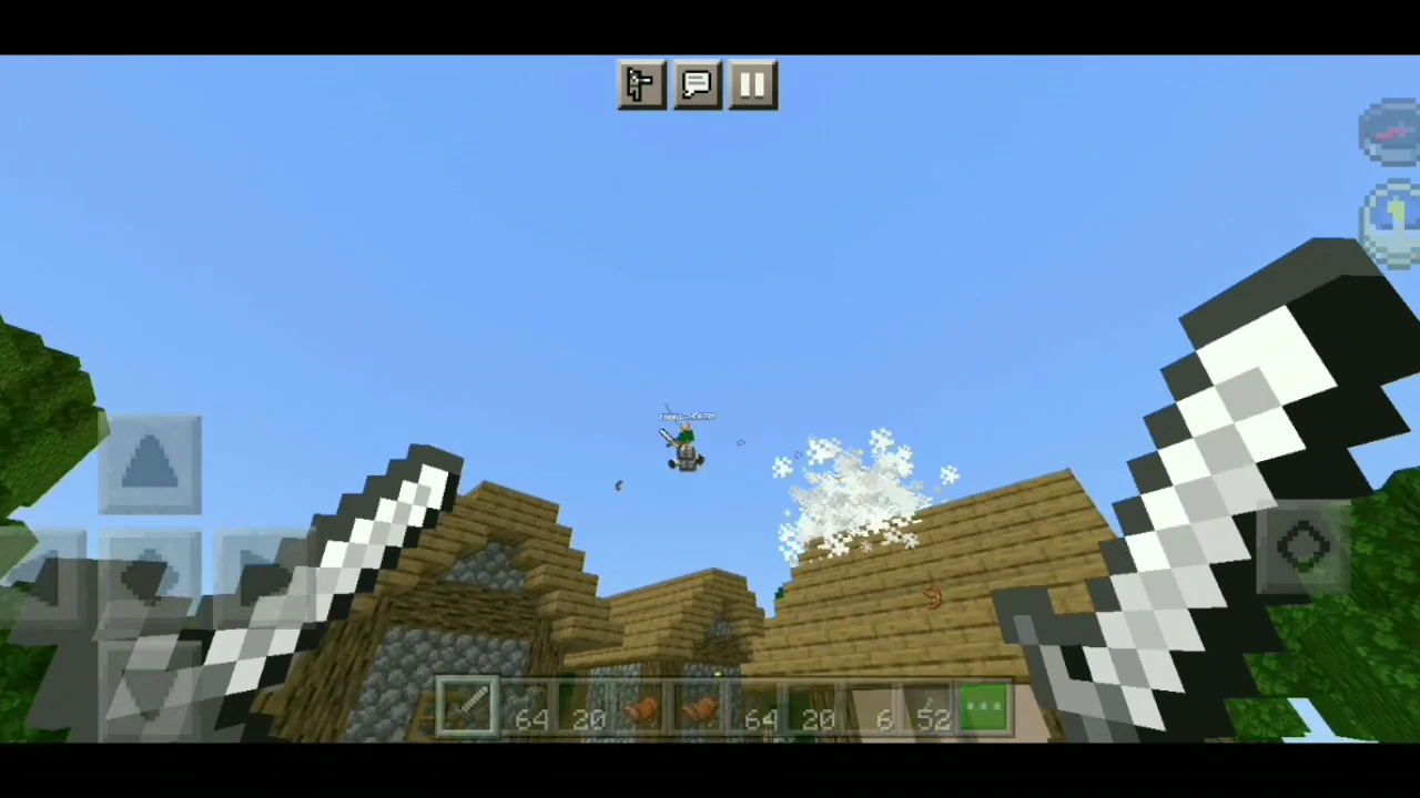 Shingeki No Kyojin Odm Gear Addon (26.x, 1.21) – MCPE/Bedrock Mod — screenshot 2