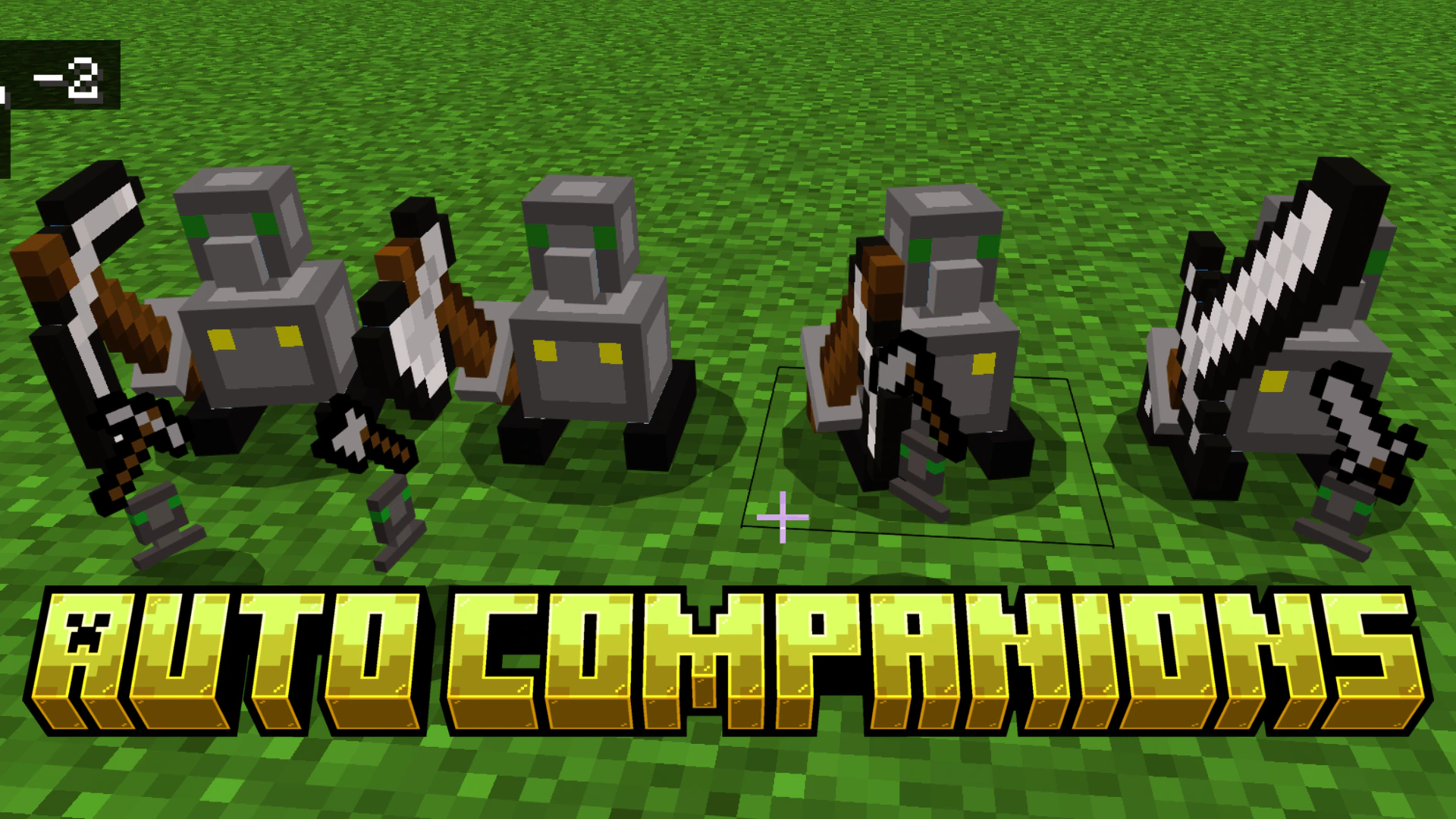 Auto Companions Addon (26.x, 1.21) – MCPE/Bedrock Mod