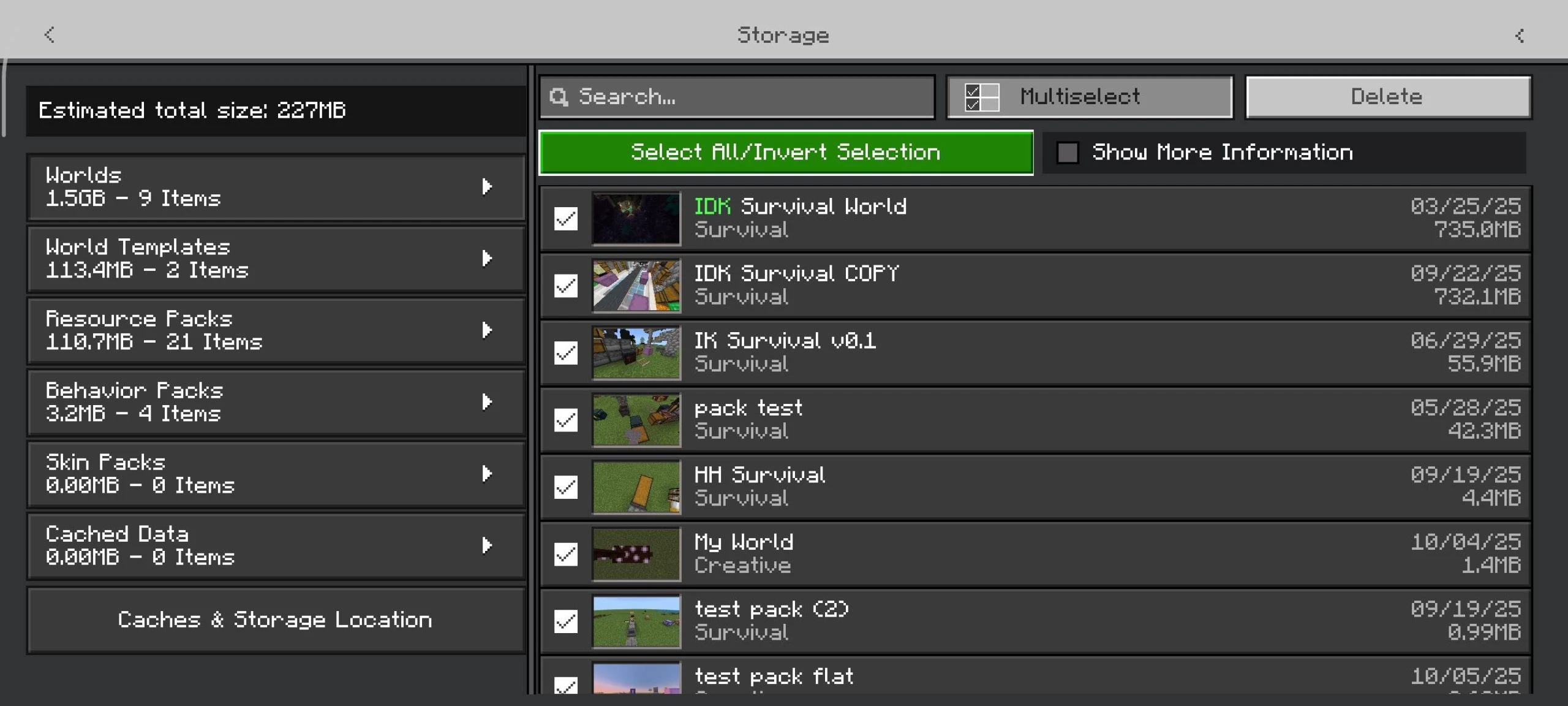 Déesse Storage Management Texture Pack (1.21, 1.20) – MCPE/Bedrock — screenshot 4