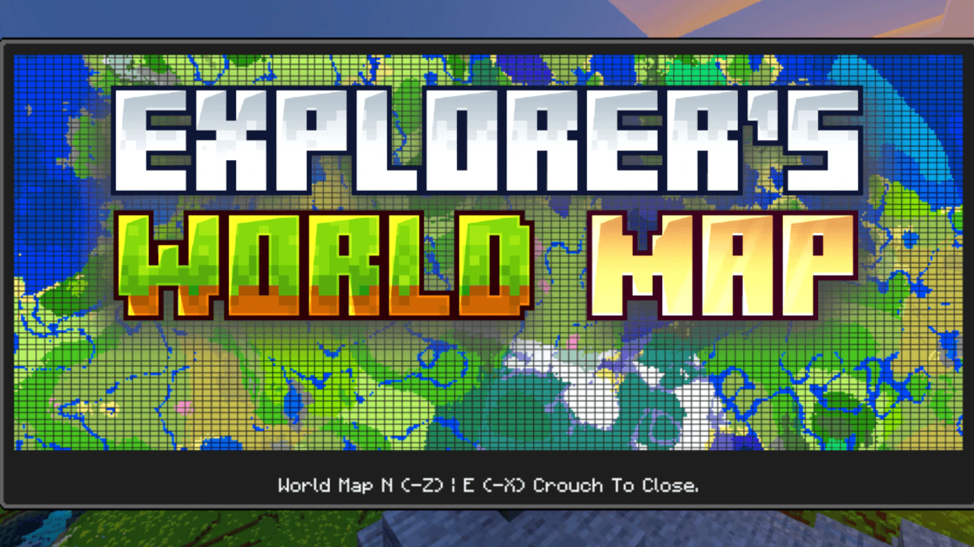 Explorer's World Map Addon (26.x, 1.21) – MCPE/Bedrock Mod
