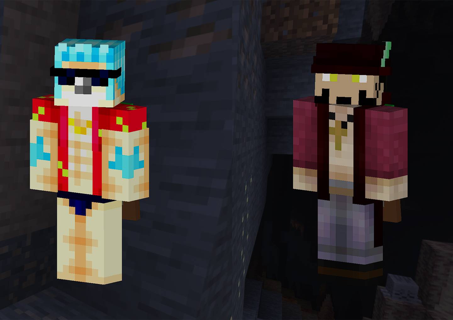 One Piece Skin Addon (1.21, 1.20) – MCPE/Bedrock Mod — screenshot 1