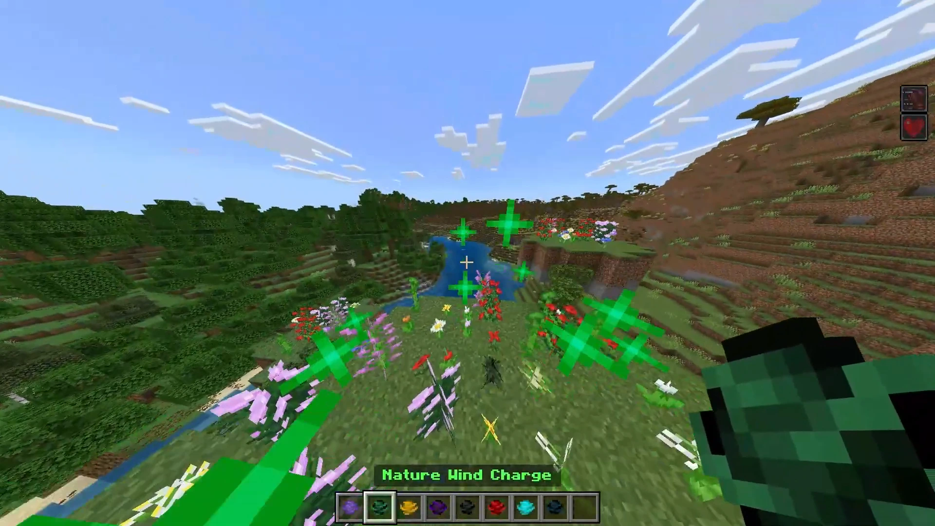 Wind Charges Plus Addon (1.21, 1.20) – MCPE/Bedrock Mod — screenshot 8