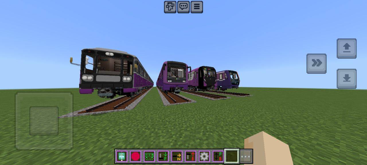 Baku Metro Addon (26.x, 1.21) – MCPE/Bedrock Mod — screenshot 4