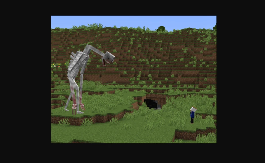 The IRRITATOR Dweller Addon (26.x, 1.21) – MCPE/Bedrock Horror Mod — screenshot 1