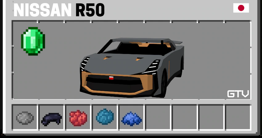 Nissan Cars Addon (26.x, 1.21) – MCPE/Bedrock Mod — screenshot 6