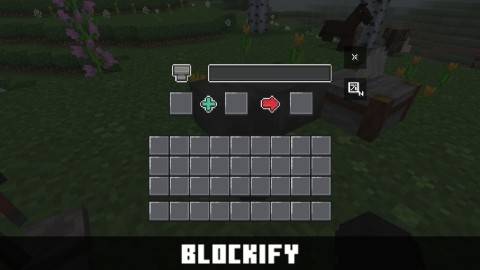 Blockify GUI Overhaul Texture Pack (1.21, 1.20) – MCPE/Bedrock — screenshot 3