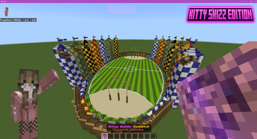 Instant Build Quidditch Addon (26.x, 1.21) – MCPE/Bedrock Mod — screenshot 2