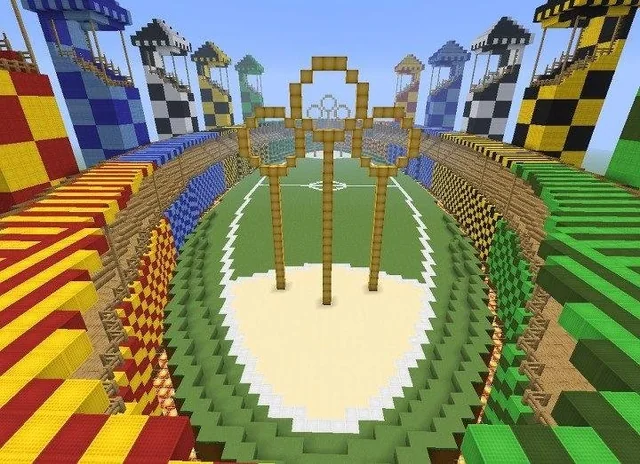 Instant Build Quidditch Addon (26.x, 1.21) – MCPE/Bedrock Mod — screenshot 3