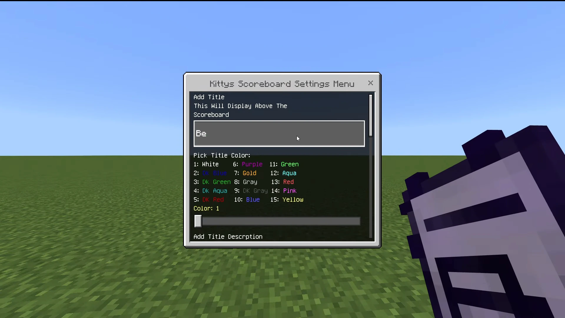 Kittys Instant Scoreboard Addon (26.x, 1.21) – MCPE/Bedrock Mod — screenshot 6