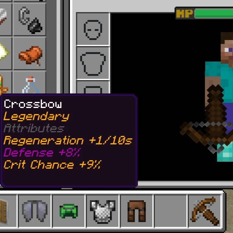 Rarity and Stats Addon (26.x, 1.21) – MCPE/Bedrock Mod — screenshot 2