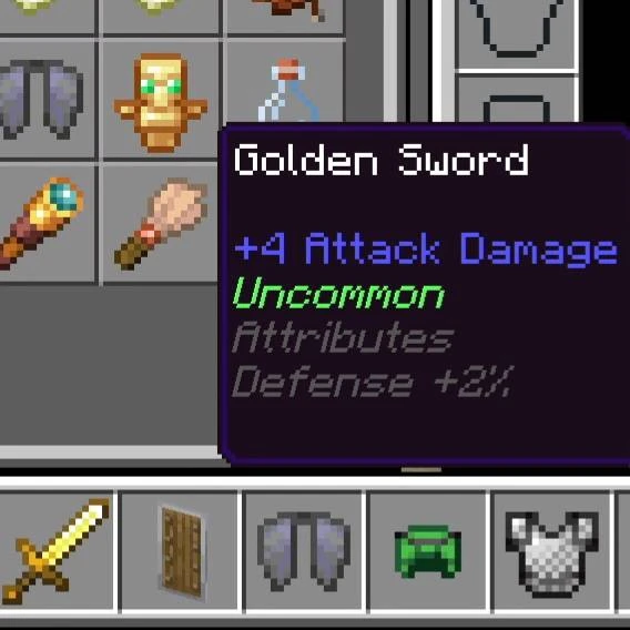 Rarity and Stats Addon (26.x, 1.21) – MCPE/Bedrock Mod — screenshot 5