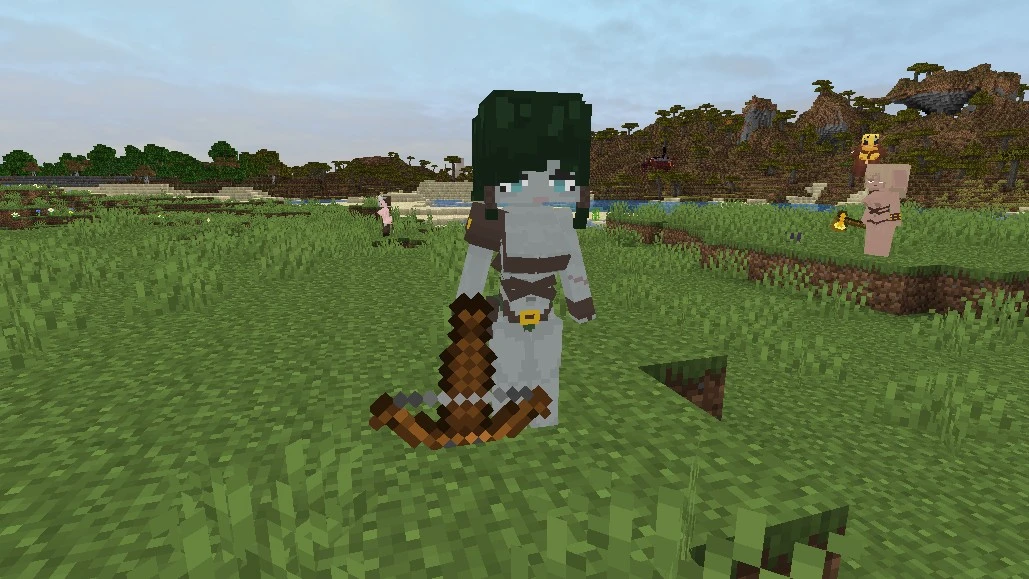 Mob Girls Addon (1.26+, 1.21) – MCPE/Bedrock Mod — screenshot 2