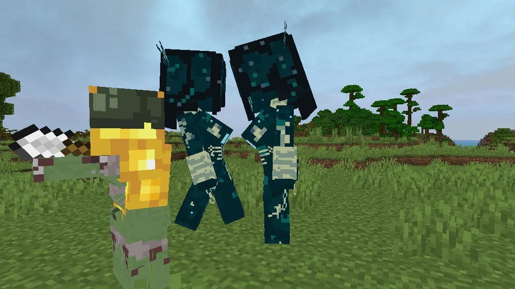 Mob Girls Addon (1.26+, 1.21) – MCPE/Bedrock Mod — screenshot 5