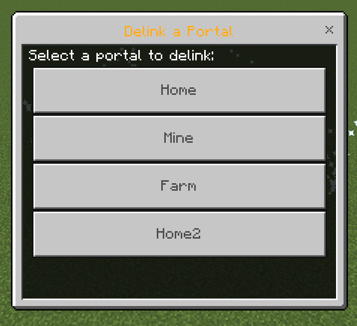 Player Portals Addon (26.x, 1.21) – MCPE/Bedrock Mod — screenshot 3