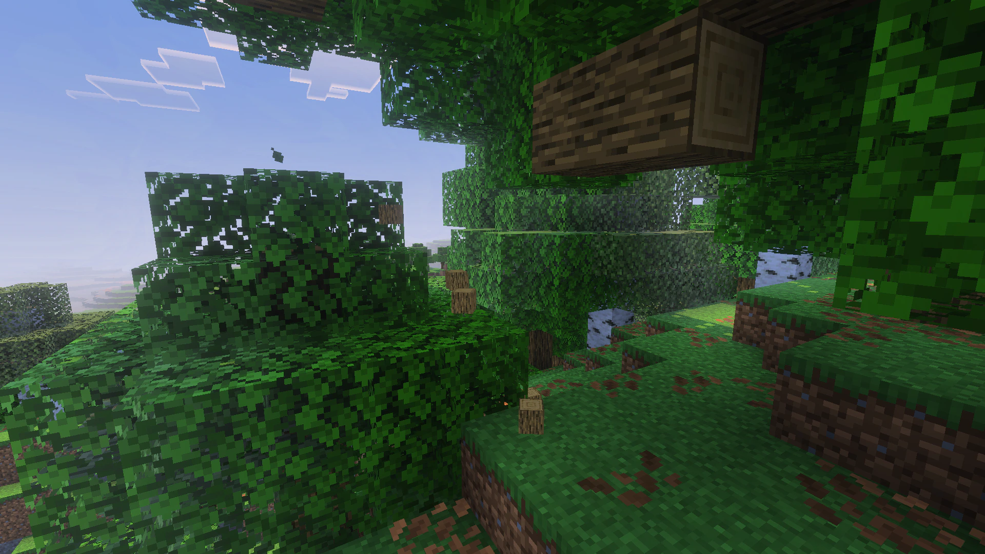 Tree Vein Miner Addon (26.x, 1.21) – MCPE/Bedrock Mod — screenshot 1
