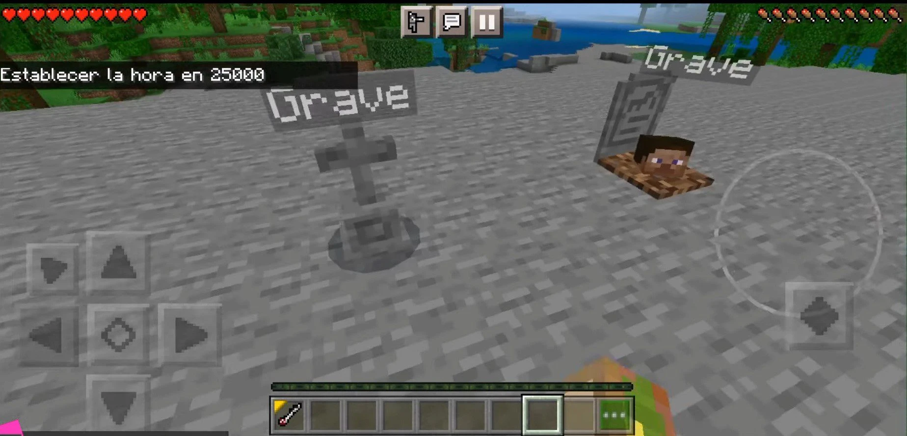 Player Graves Addon (1.21, 1.20) – MCPE/Bedrock Mod — screenshot 5