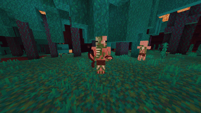 Old Pigman Plus Addon (1.21, 1.20) – MCPE/Bedrock Mod — screenshot 2