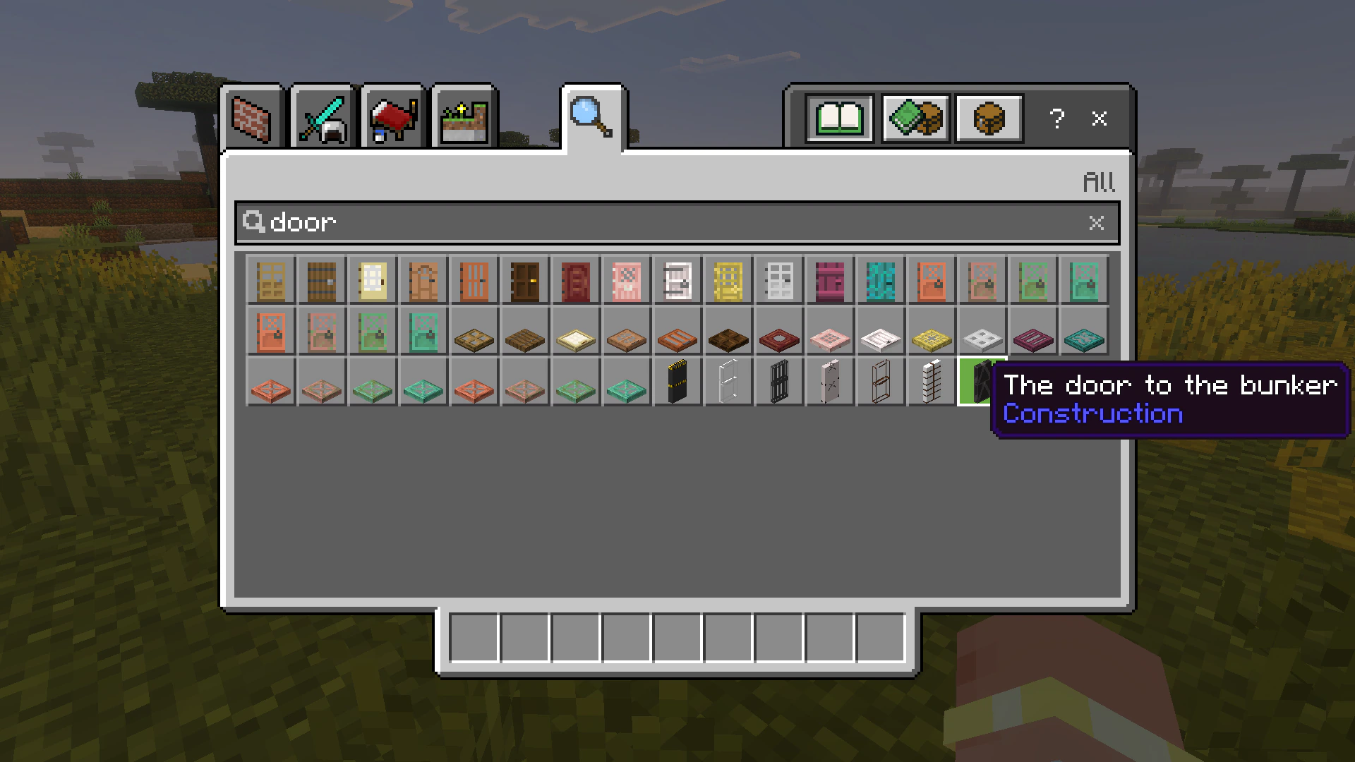 More Doors Addon (26.x, 1.21) – MCPE/Bedrock Mod — screenshot 1