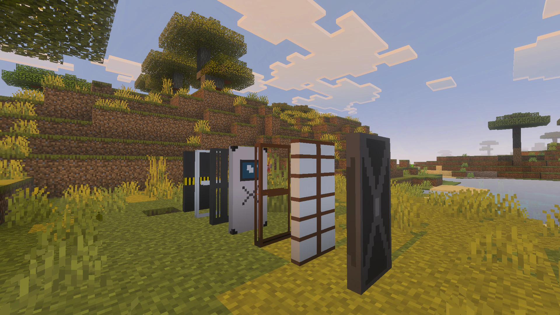 More Doors Addon (26.x, 1.21) – MCPE/Bedrock Mod — screenshot 2