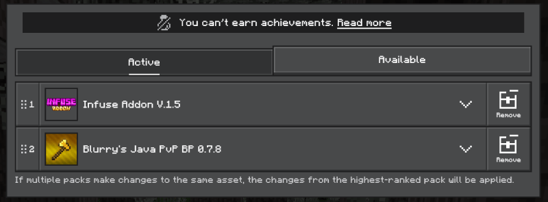 Blurry's Java PvP Addon (26.x, 1.21) – MCPE/Bedrock Mod — screenshot 7