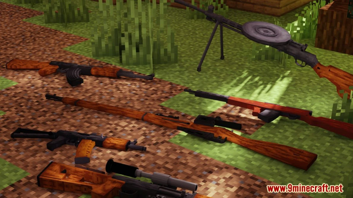 Morningstar War Pack Addon (1.20, 1.19) – MCPE/Bedrock Mod — screenshot 1