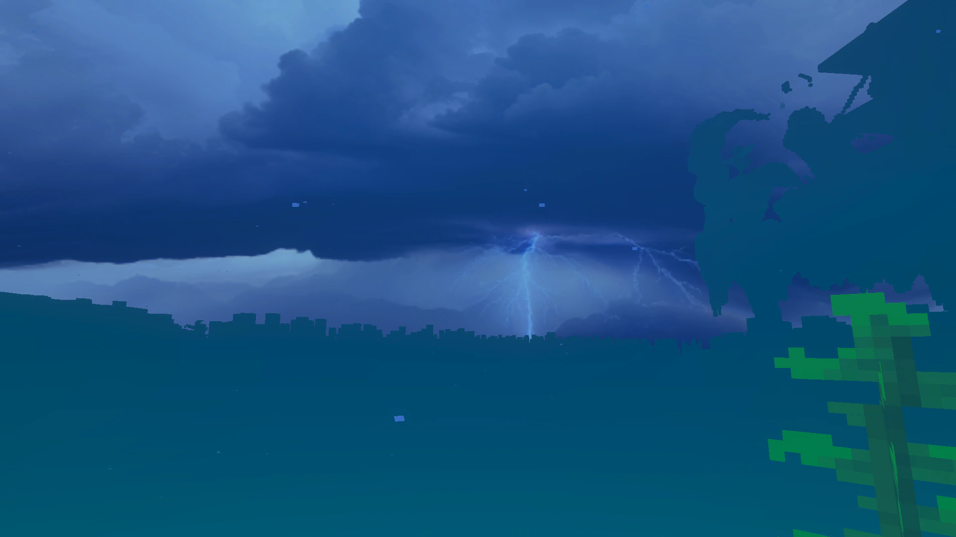 Lightning Sky Texture Pack (1.21, 1.20) – MCPE/Bedrock — screenshot 8
