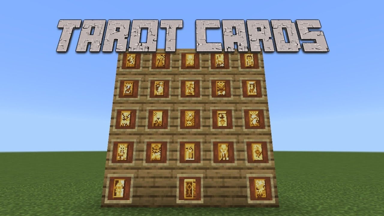 Tarot Cards Addon (1.21, 1.20) – MCPE/Bedrock Mod