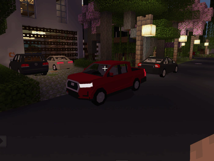 Hilux Revo, Toyota Addon (26.x, 1.21) – MCPE/Bedrock Simple Car Series Mod — screenshot 4