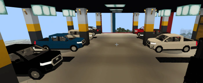 Hilux Revo, Toyota Addon (26.x, 1.21) – MCPE/Bedrock Simple Car Series Mod — screenshot 5