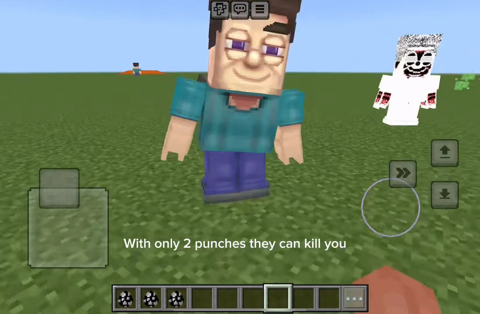Grotesque Steve Addon (26.x, 1.21) – MCPE/Bedrock Horror Mod — screenshot 4