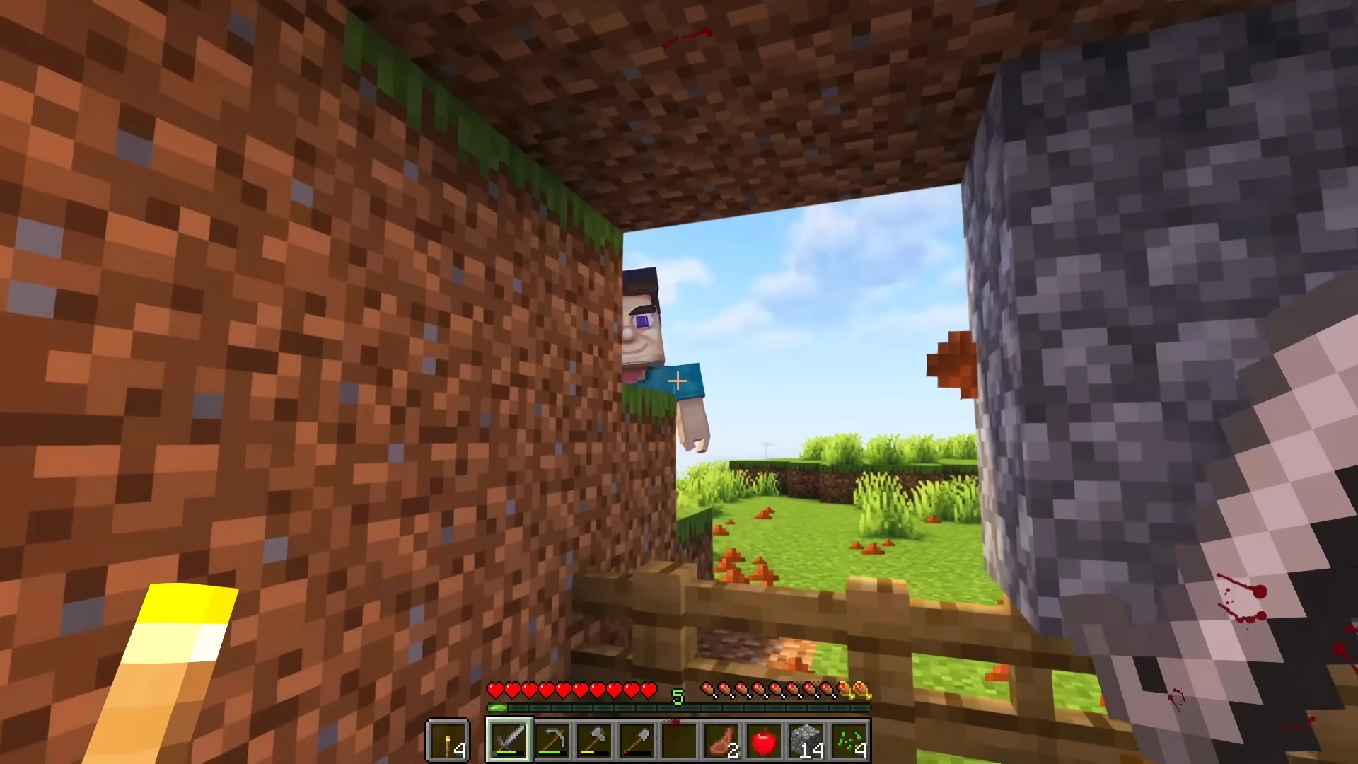 Grotesque Steve Addon (26.x, 1.21) – MCPE/Bedrock Horror Mod — screenshot 5