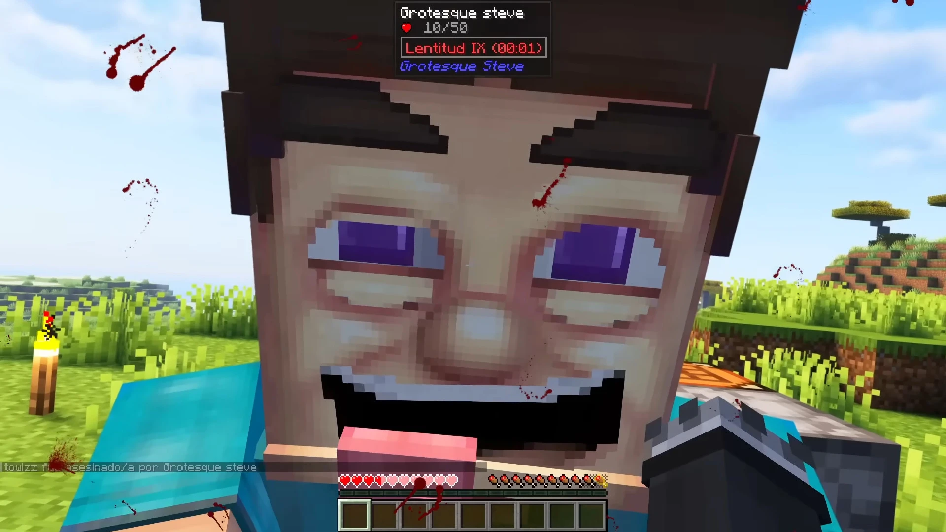 Grotesque Steve Addon (26.x, 1.21) – MCPE/Bedrock Horror Mod — screenshot 7